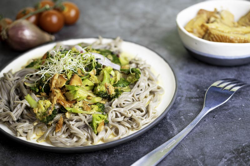 Gluten & Dairy Free Coconut Cream Smoked Salmon Pasta